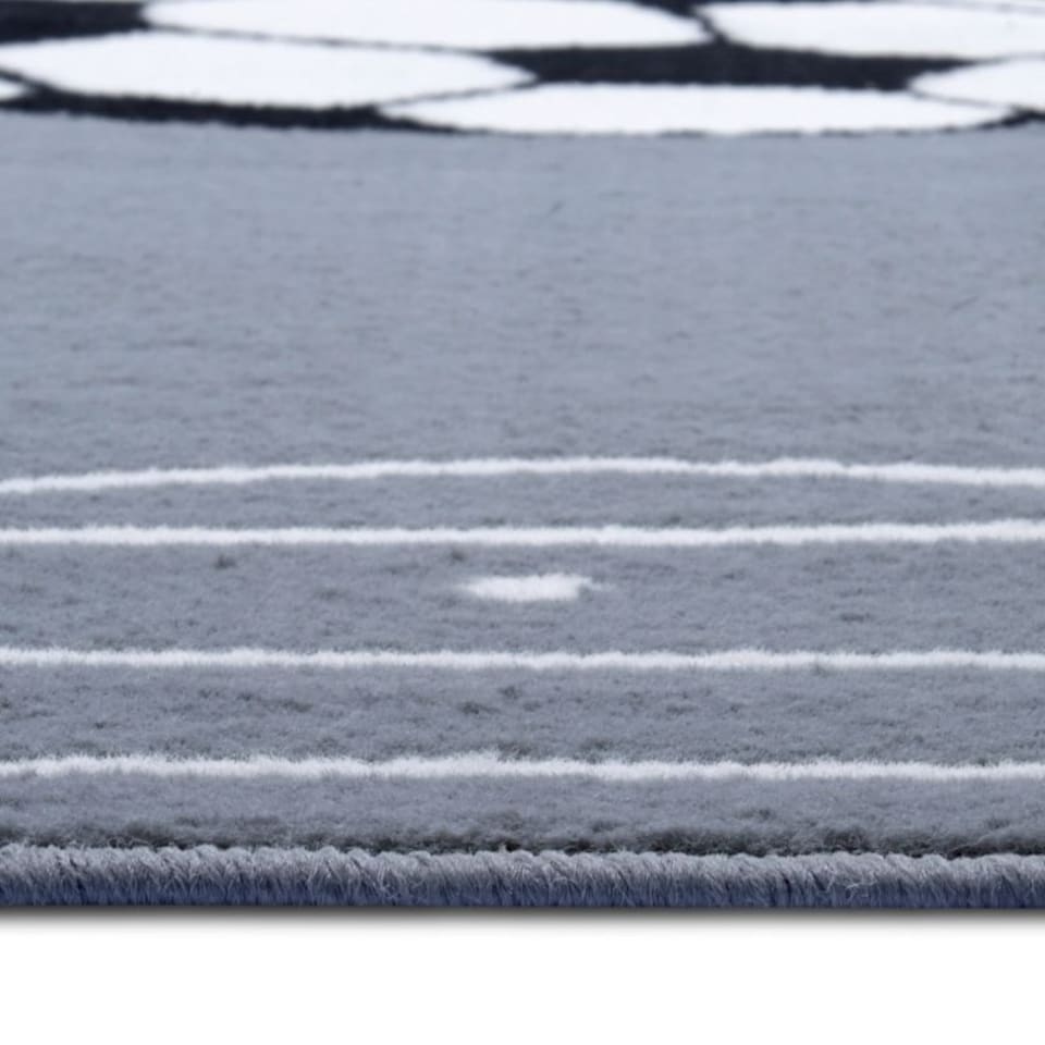 image 1 of The Rugs Short Pile Children Estadio Polypropylene Football Play Floor Rug Runner