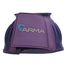 ARMA Touch Close Horse Overreach Boots - Purple - Full