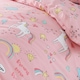 image 3 of Happy Linen Company Unicorns Rainbows Duvet Cover Bedding Set