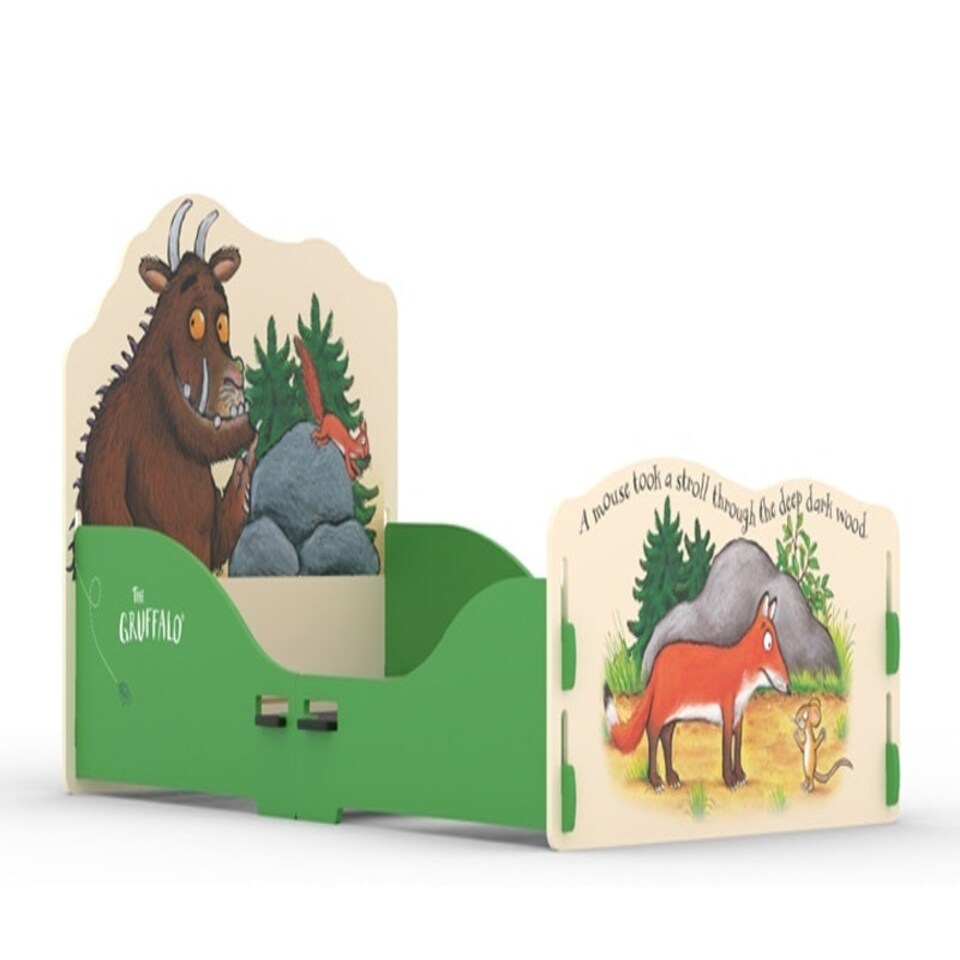image 1 of Gruffalo Toddler Bed - MDF/Wood - L141 x W78.1 x H64.5 cm