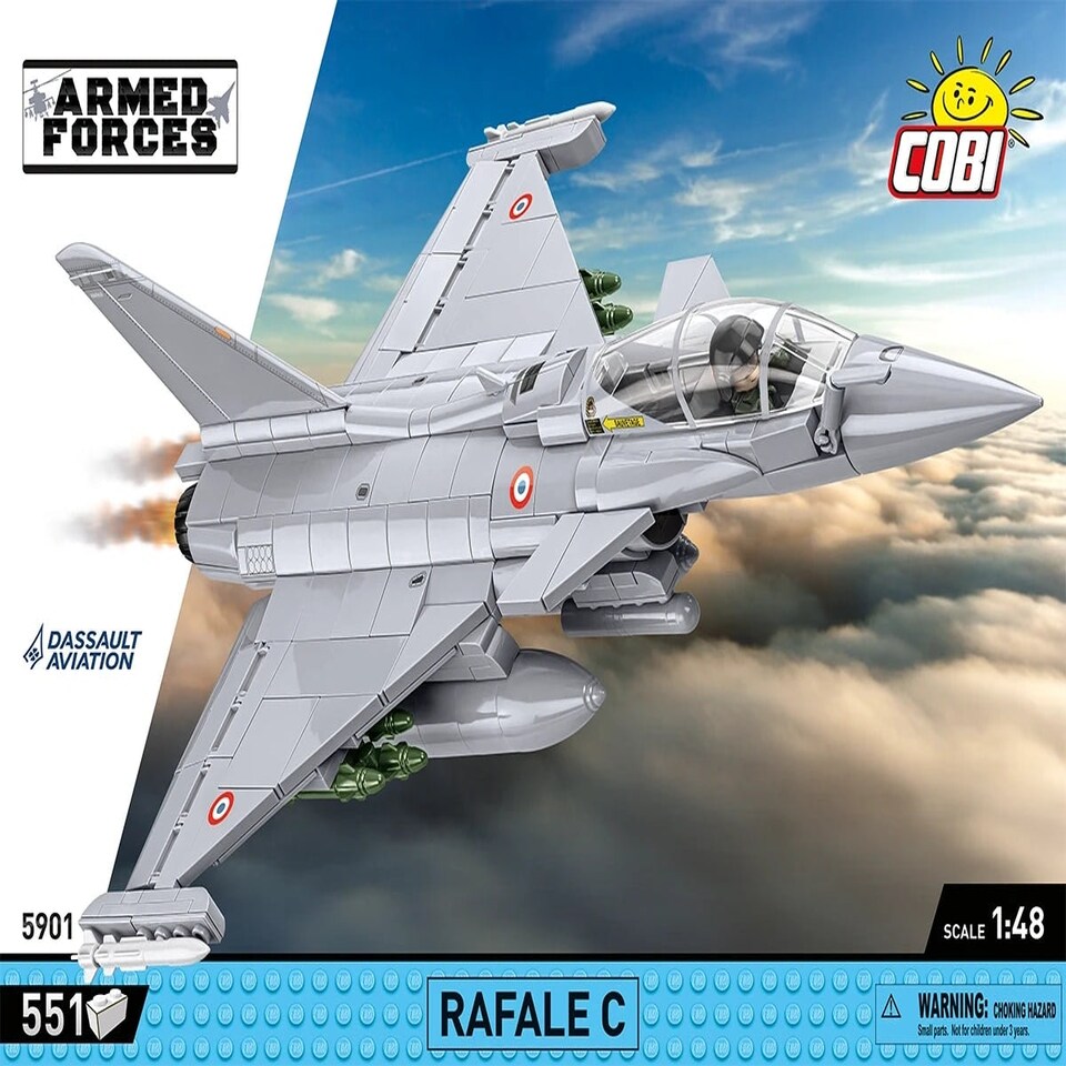 image 1 of Cobi 5901 - Armed Forces - Rafale 551 pcs