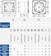 image 3 of 125mm Humidity Sensor Extractor Fan Silver ABS Front Panel ESCUDO Wall Ceiling Ventilation