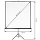 image 6 of Projector Screen - extendable, with sturdy, foldable tripod, for HD and 3D | White | white | M | 1