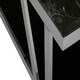 image 5 of Interiors By Premier Durable Marble Top Coffee Table, Contemporary Display Table For Lounge, Sleek Outdoor Decorative Table Black