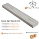 image 3 of Self Adhesive Floor Planks | 36x5.98in (91.4x15.2cm) Each | Peel & Stick Vinyl Flooring | Slatewood Flow Effect | Waterproof Tiles for Home DIY Floors Brown | 5 sqm