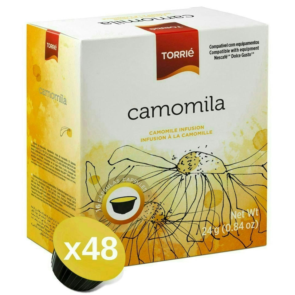 image 1 of Camomile Tea - Dolce Gusto ® Compatible Coffee Machine Capsules (48 Pods)