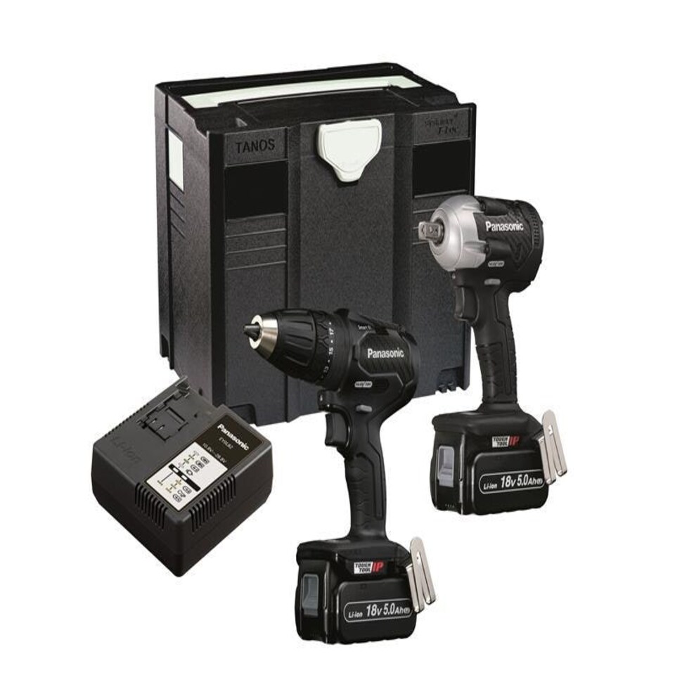 EYC242LJ2G31 Twin Pack 18V 2 x 5.0Ah Li-ion - PANC242LJ