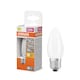 image 3 of Osram LED Lamp Star Light Bulb Candle Shape B25 Filament E27 Frosted 6 Pack