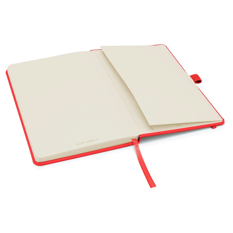 image 1 of Notes London A5 Wilson Lined Page Notebook Red