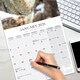 image 5 of Wolves 2026 Calendar | Square Wall Calendar | Animal Gift | Plastic Free Packaging | by Avonside Publishing