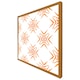 image 4 of Orange ravishing boho chic (Picture Frame) Black | XS