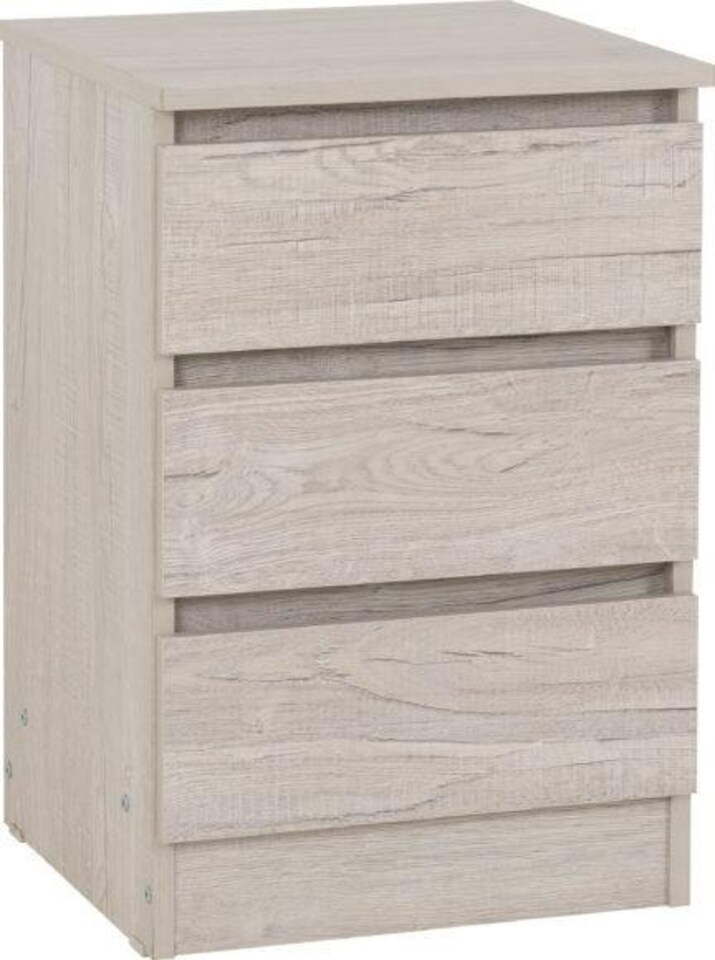 image 1 of Malvern 4 Piece Bedroom Set with 3 Door Triple Wardrobe Brown | Urban Snow