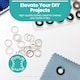 image 6 of 30mm Brass Eyelets with Washers for Arts & DIY Projects - 10 Pcs