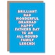 image 1 of Fathers Day Brilliant Wonderful Family Dad Card