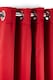 image 1 of Woven Thermal Blackout Eyelet Curtains Red 116cm x 137cm | Red | Red