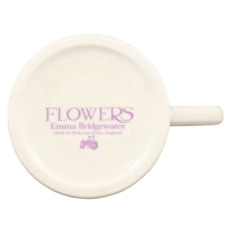 image 1 of Mug: 1 x 300ml Emma Bridgewater Snowdrop Half Pint Mug, Ceramic White