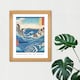 image 3 of Utagawa Hiroshige Naruto Whirlpool Awa Province Art Wood Framed Wall Art Print