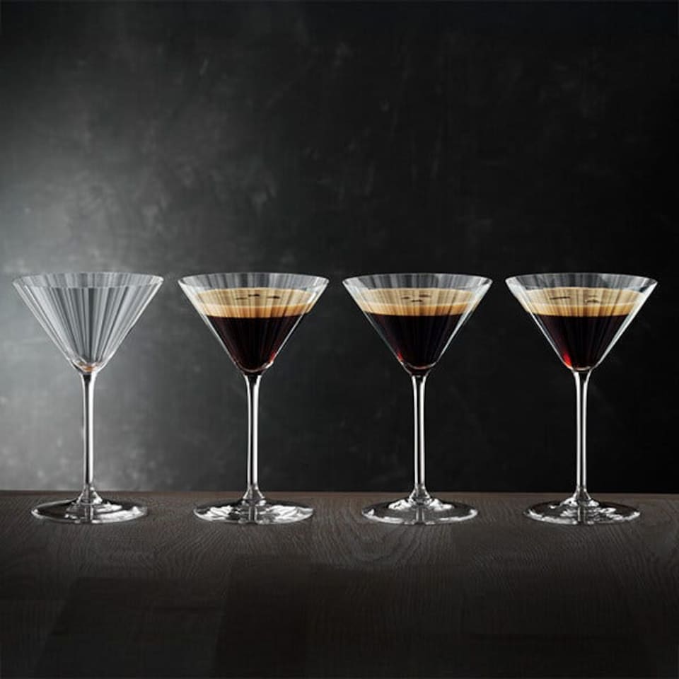 image 1 of Spiegelau LifeStyle Set of 4 Martini Glasses