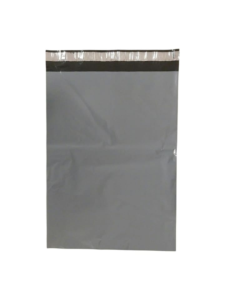 image 1 of Pack of 50 Grey Mailer Poly Bag 304 x 406mm