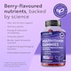 image 2 of Nutravita Vegan Multivitamin Gummies with 14 Vitamins & Minerals incl. Vitamin C D3 B12 Biotin Zinc - 60 Berry Flavour Chewable Adult Multivitamins