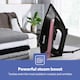 image 3 of GEEPAS 2400W Steam Iron Ceramic Soleplate, Black