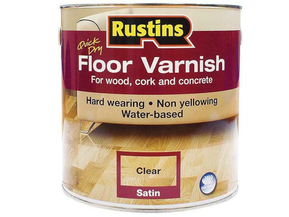 image 1 of Rustins Quick Dry Floor Varnish Satin 1 Litre - AFCS1000