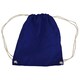 image 1 of Westford Mill Cotton Gymsac Bag - 12 Litres - French Navy - One Size | Multi | One Size