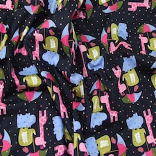 Navy 100% Cotton Poplin Fabric for Dressmaking, Quilting, 110cm / 43" Wide - per metre
