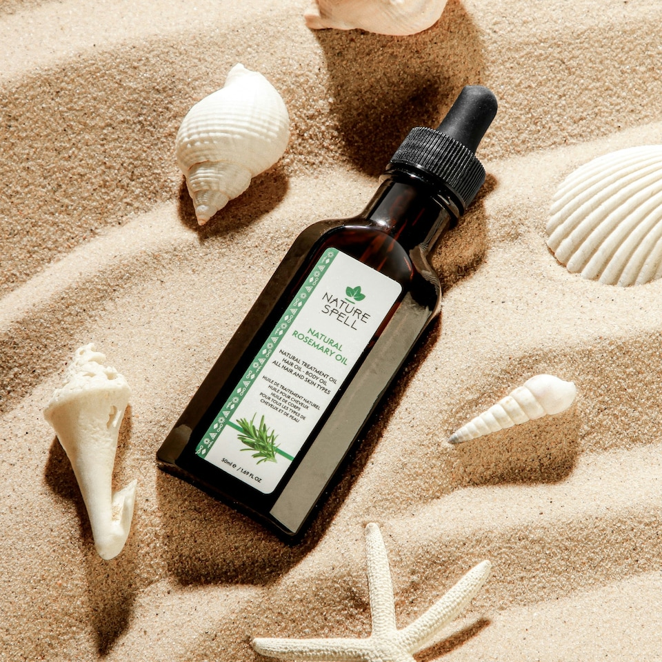 image 1 of Nature Spell Travel Size Rosemary Oil for Hair 50ml