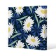 image 1 of Daisies on Navy (Canvas Print) 77 x 77 x 4cm