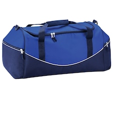 Quadra Teamwear Holdall Duffle Bag (55 Litres) - Bright Royal/French Navy/White - One Size