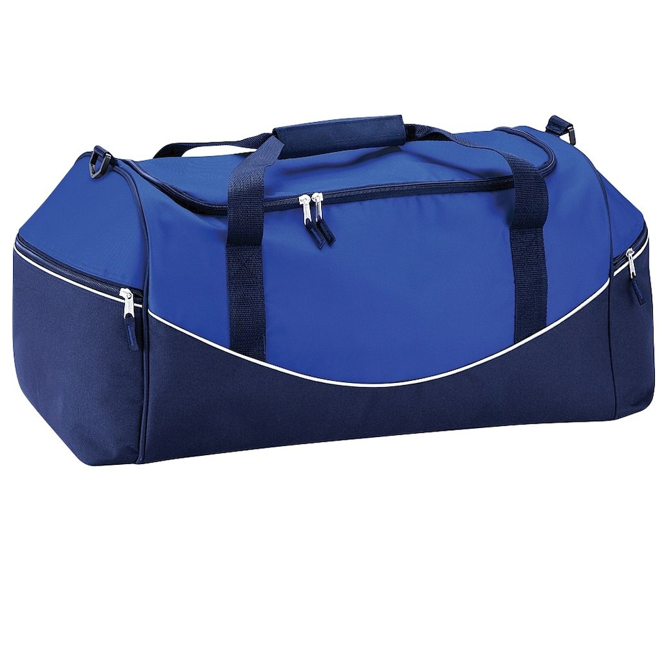 image 1 of Quadra Teamwear Holdall Duffle Bag (55 Litres) - Bright Royal/French Navy/White - One Size