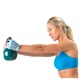 image 2 of Fitness Mad Womens/Ladies Cross Training Gloves - Blue/Grey - M