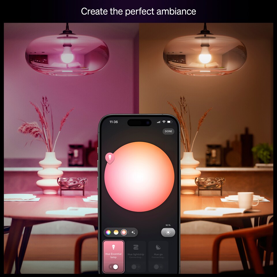 image 1 of Philips Hue Essential WCA 806 A60 E27 2kit EU