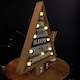image 6 of 42cm Wooden Christmas Countdown Decoration with 10 Warm White LEDs