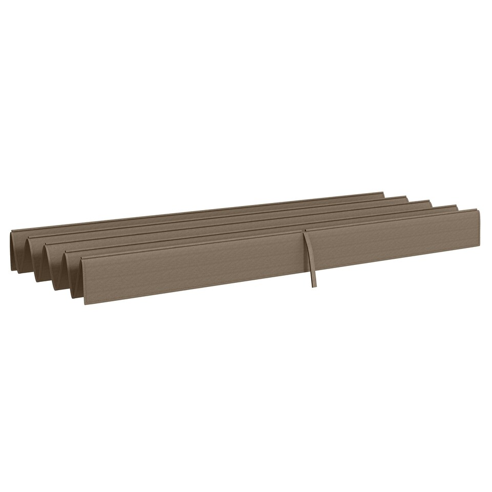 image 1 of Outsunny 2.86 x 2.45 m Pergola Cover Replacement for 3x2 m Frame, Coffee