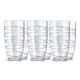 image 1 of Clear Plastic Tumblers Set of 6