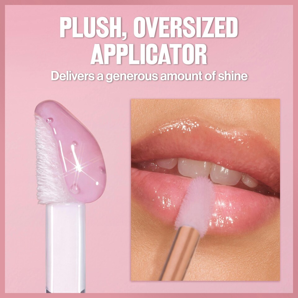 image 1 of REVLON Super Lustrous Glimmer Lip Oil, Moisturizing & Tinted, Shiny Finish, Made with Plant-Based Squalane, Healthy  Juicy Lips, Non Sticky Feel, Glow Mama N/A