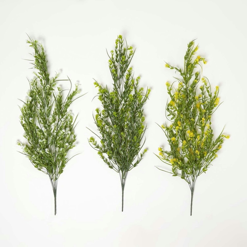 image 1 of Homescapes Artificial Trailing Plants Set of 3, 70cm