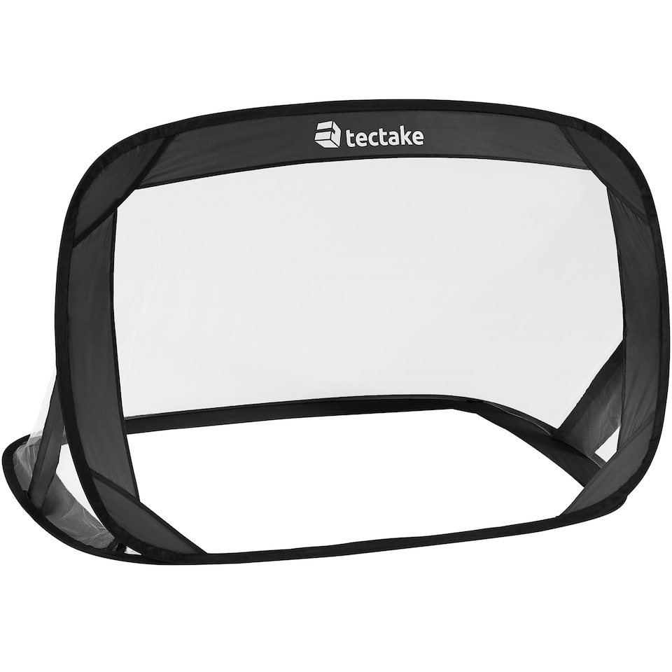 image 1 of Football Goals - pop-up set of 2, including pegs and carry bag | Black | black | 118 x 80 x 77 cm | 1