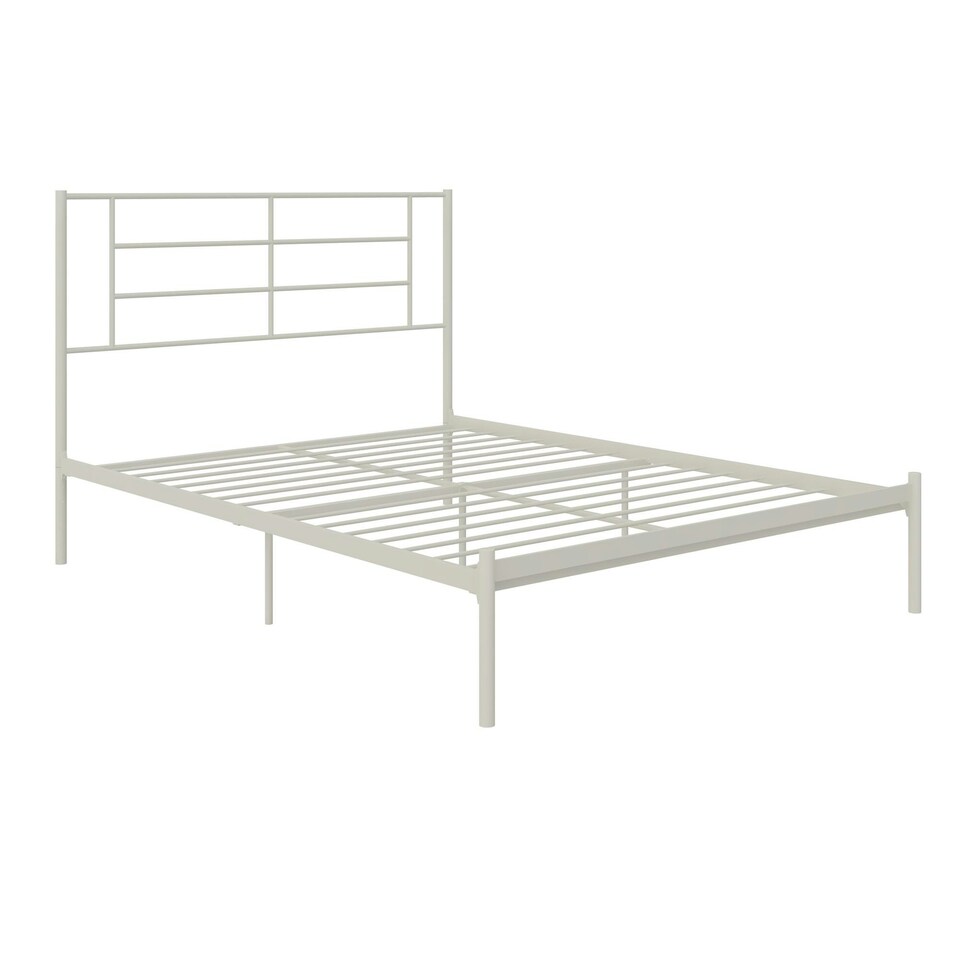 image 1 of Jensen Metal Bed White, Double