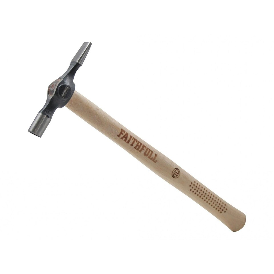 Faithfull Cross Pein Pin Hammer Fsc Hickory 113g (4oz) - Multi Colour - One Size