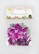 image 6 of 70th Birthday Confetti Pink & Silver 1 pack x 14 grams birthday decoration Foil Metallic 1 pack
