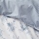 image 5 of Catherine Lansfield Lucie Floral Frill Blue Duvet Cover Set Blue | Double