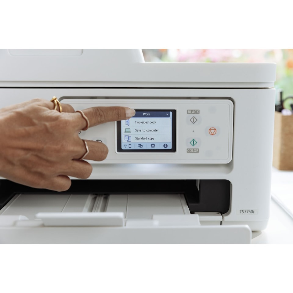image 1 of Canon PIXMA TS8750 4800 x 1200 dpi A4 Wireless Multifunction Colour Inkjet Printer
