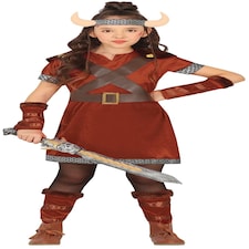 Fancy Dress Child Nordic Warrior - 5-6 Years