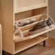 image 9 of SoBuy 3 Flip-Drawer Shoe Cabinet, Light Oak, 23.6x9.4x50.0 in, 24.5 kg - FSR155-N