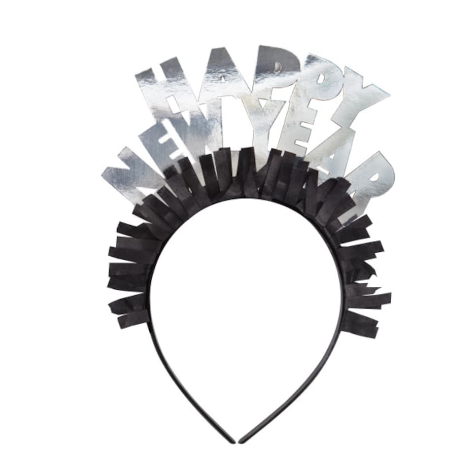 image 1 of Happy New Year Assorted Headbands - Pack of 4