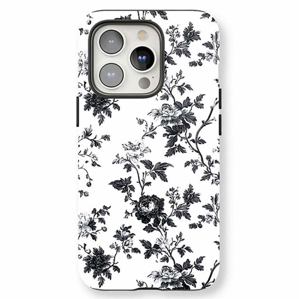 image 1 of Dark Rose Phone Case | Black | Galaxy S25 Ultra
Slim | Galaxy S25 Ultra
Slim