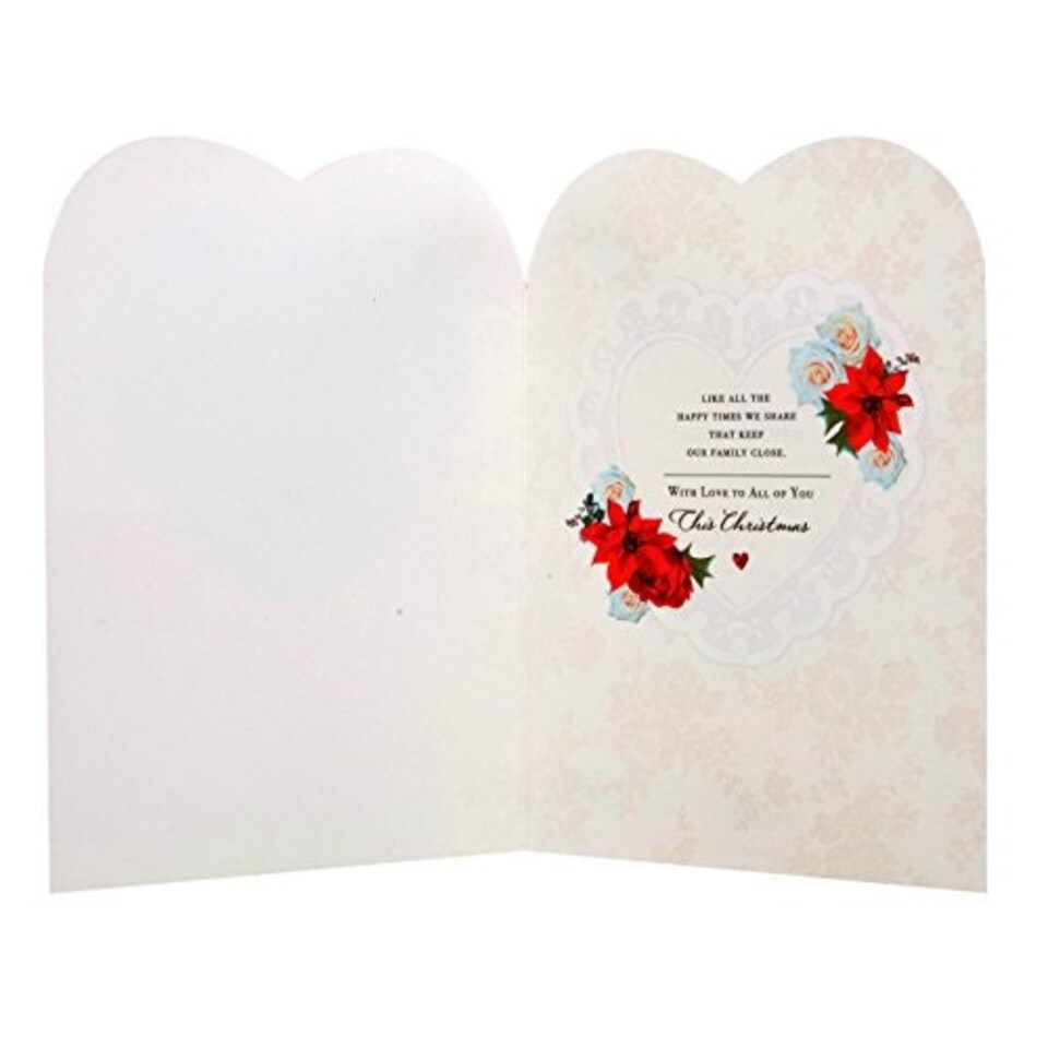 image 1 of Christmas Card To Daughter & Family 'Happy Times We Share'